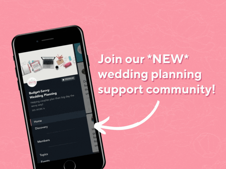 wedding planning support community