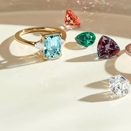 gemstone engagement rings featured image