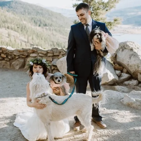 Including your dog in your wedding ceremony