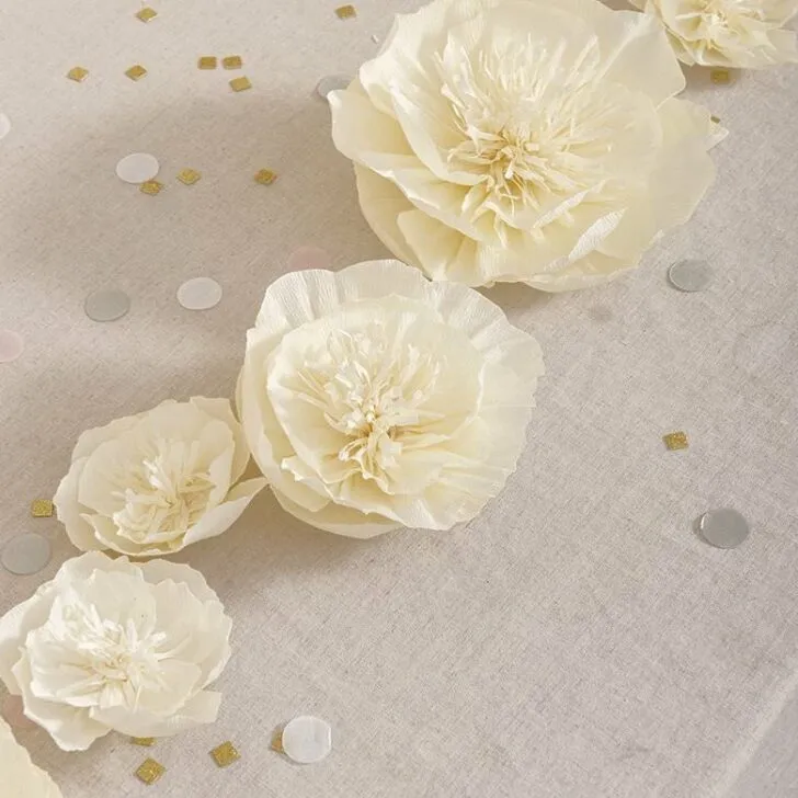 amazon wedding decor - paper flowers