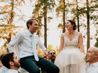 Playful Pond and Garden Wedding