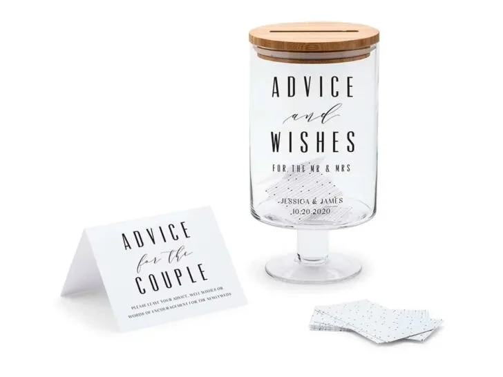 advice and wishes jack and jill party ideas