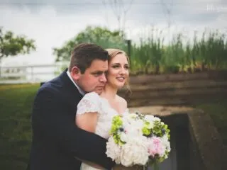 bride and groom
