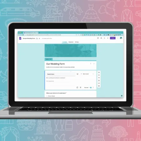 online wedding forms