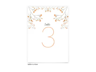 Free Editable Wedding Table Numbers • Bryce Collection • The Budget Savvy Bride