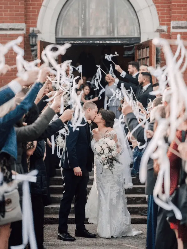 Ribbon Wedding Wands from Etsy