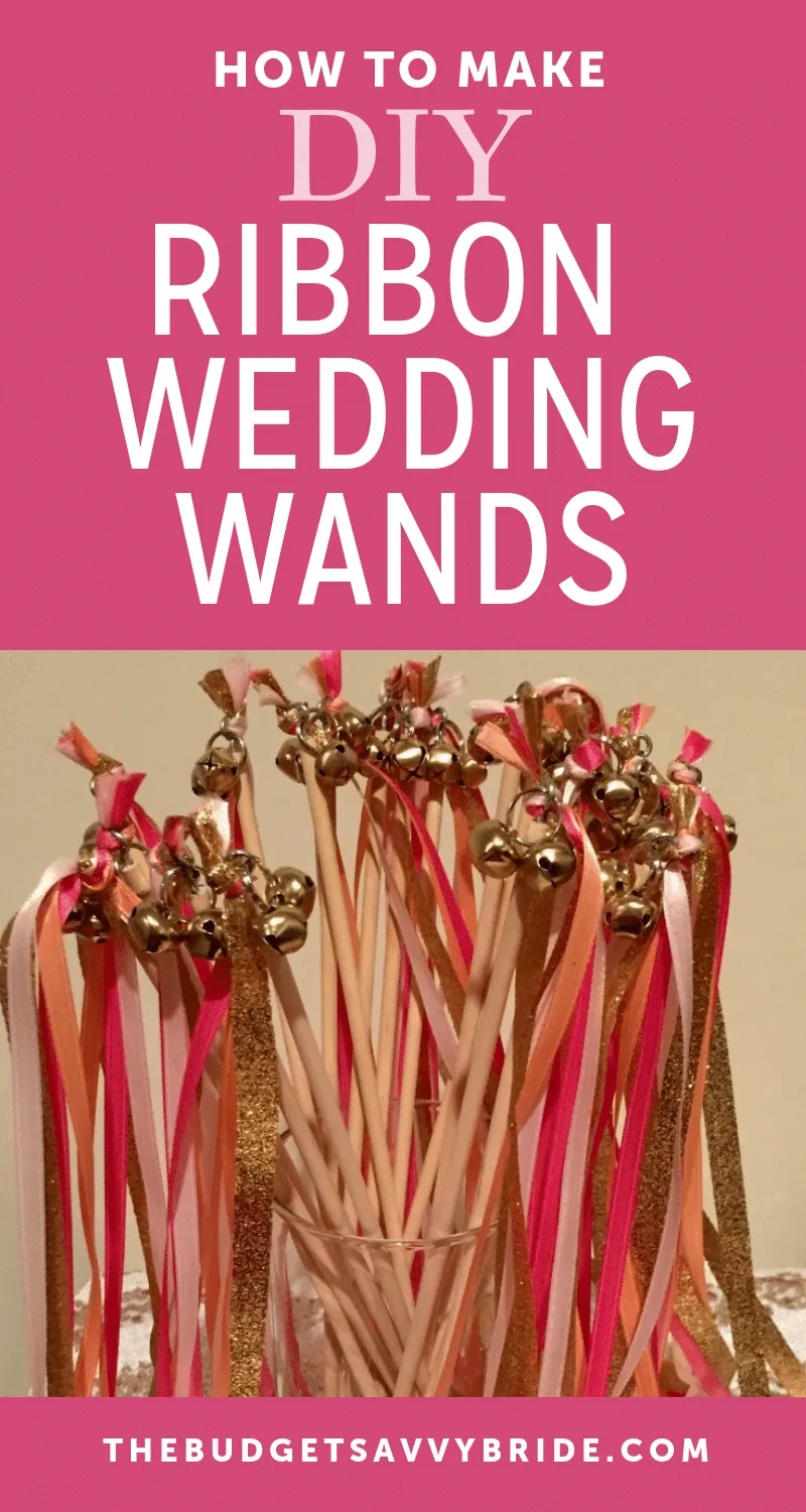 Looking for a unique wedding send-off? Learn how to make wedding ribbon wands for your ceremony exit!