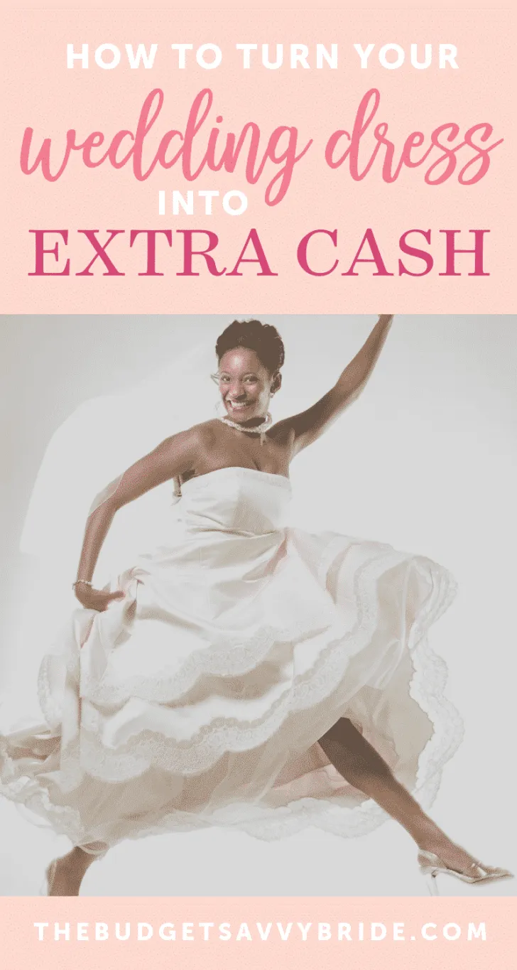 get extra money for your wedding dress