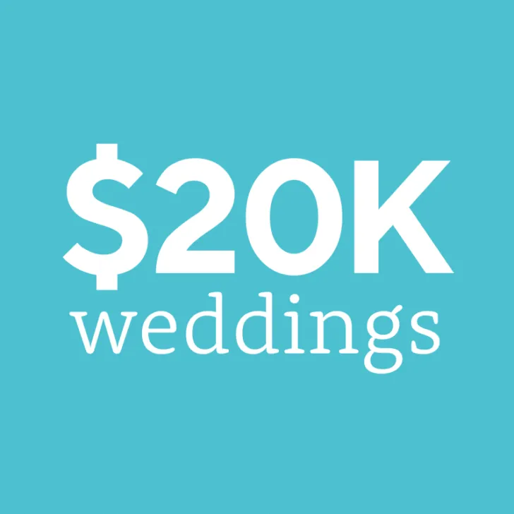 Weddings on a $20,000 budget | $20K wedding budget
