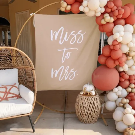 bridal shower decor
