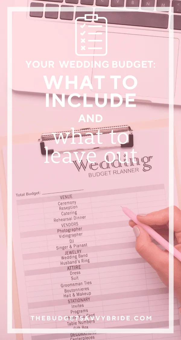 Wedding budgets can feel confusing. What should you include in your total budget? What should you leave out? This post explores all the details you should expect to pay for in the total cost of your celebration.