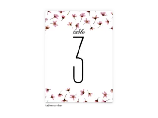 Free Editable Wedding Table Numbers • Natalie Collection • The Budget Savvy Bride