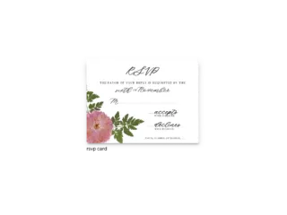 Grace RSVP Card - Free Printable Wedding Invitations - Edit with Canva!