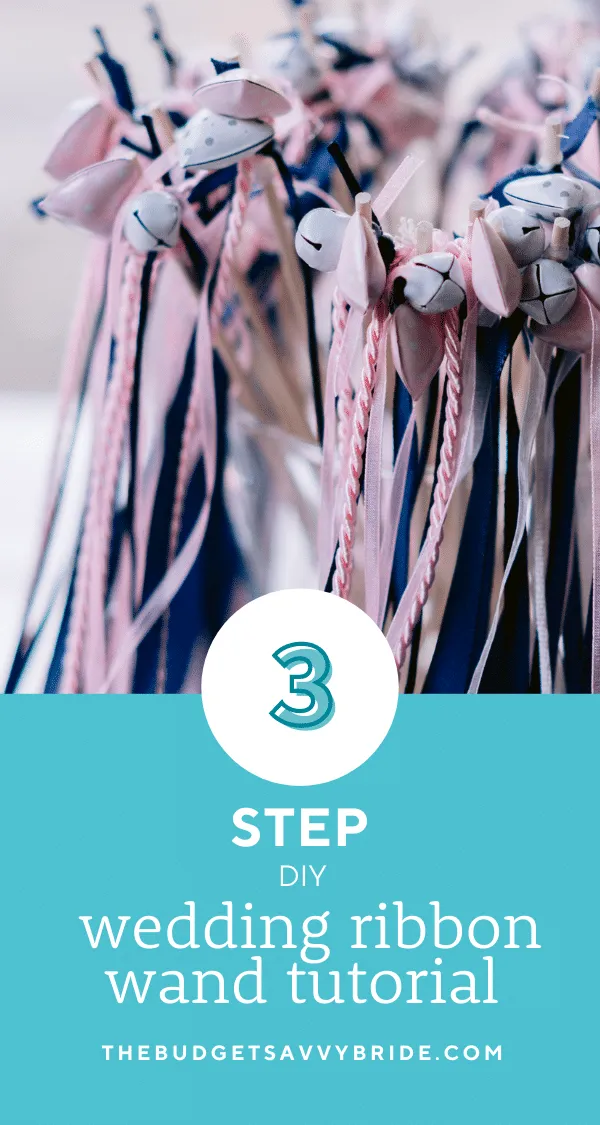 Looking for a unique wedding send-off? Learn how to make wedding ribbon wands for your ceremony exit!
