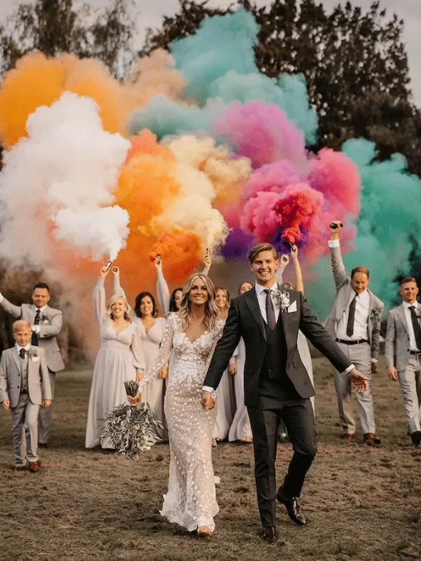 Wedding Smoke Powder for Your Grand Exit