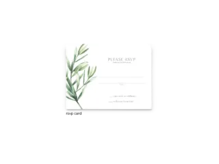 Chelsea Wedding RSVP Card - Free Printable Wedding Invitations - Edit with Canva!
