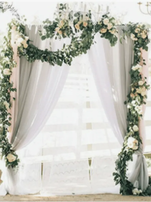 We’ve rounded up a list of items you could use to put together your own DIY wedding photo booth for your wedding reception. From backdrops to tech essentials and lighting, to props and accessories, here are some great finds to bring your photo booth dreams to life.