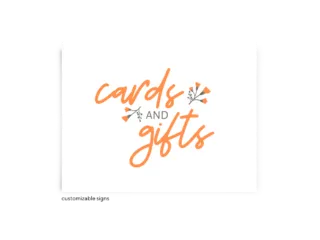 Free Editable Wedding Signs • Bryce Collection • The Budget Savvy Bride