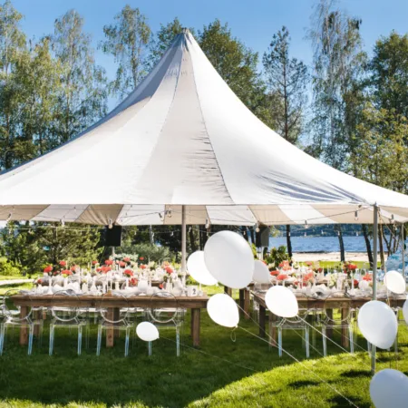 wedding tent
