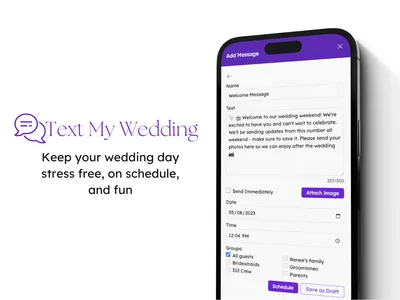Get 10% off at Text My Wedding!