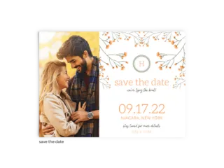 Save the Date Card • Bryce Collection • The Budget Savvy Bride