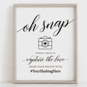 wedding signs