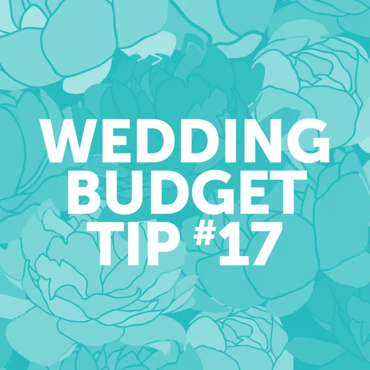 Wedding Budget Tip #17: Consider Choosing a Pre-Owned Gown