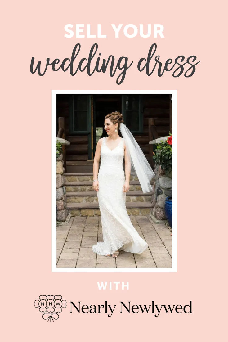 sell your wedding dress with nearly newlywed