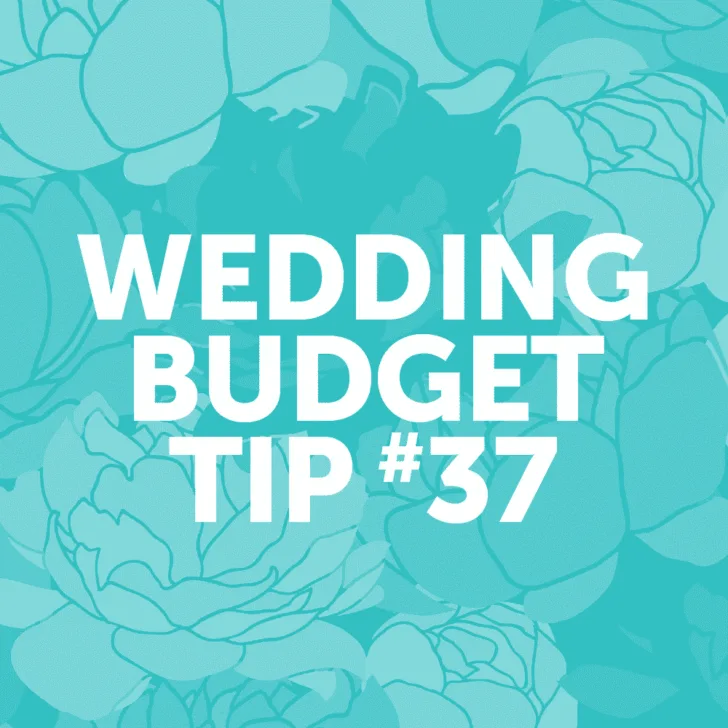 Wedding Budget Tip #37: Think outside the box for your wedding catering.