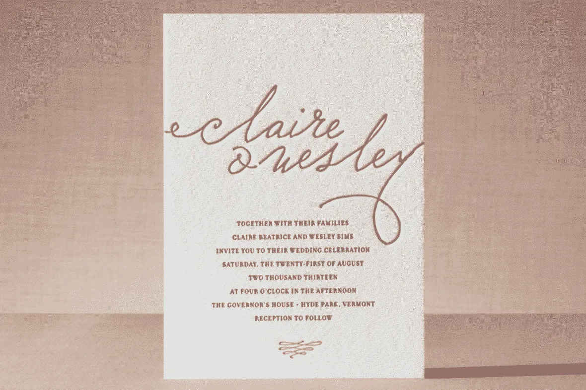 minted script