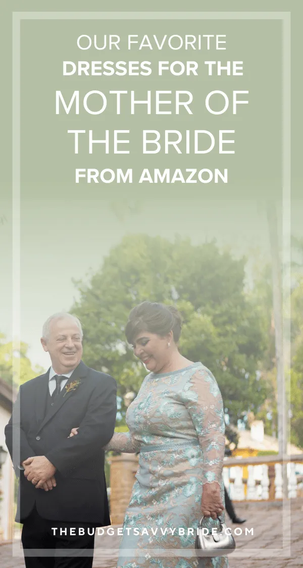 If you're on the hunt for affordable Mother of the Bride Dresses for your mom to wear on the day of your wedding, look no further! We've rounded up 20 affordable options from Amazon to strike your fancy!