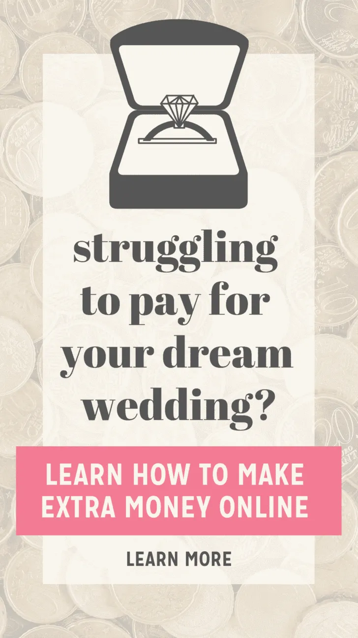 EARN MONEY ONLINE FOR YOUR WEDDING