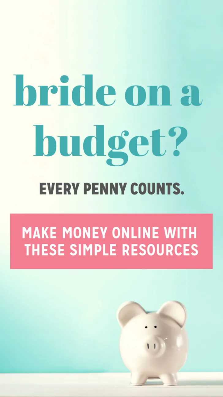 bride on a budget earn extra money