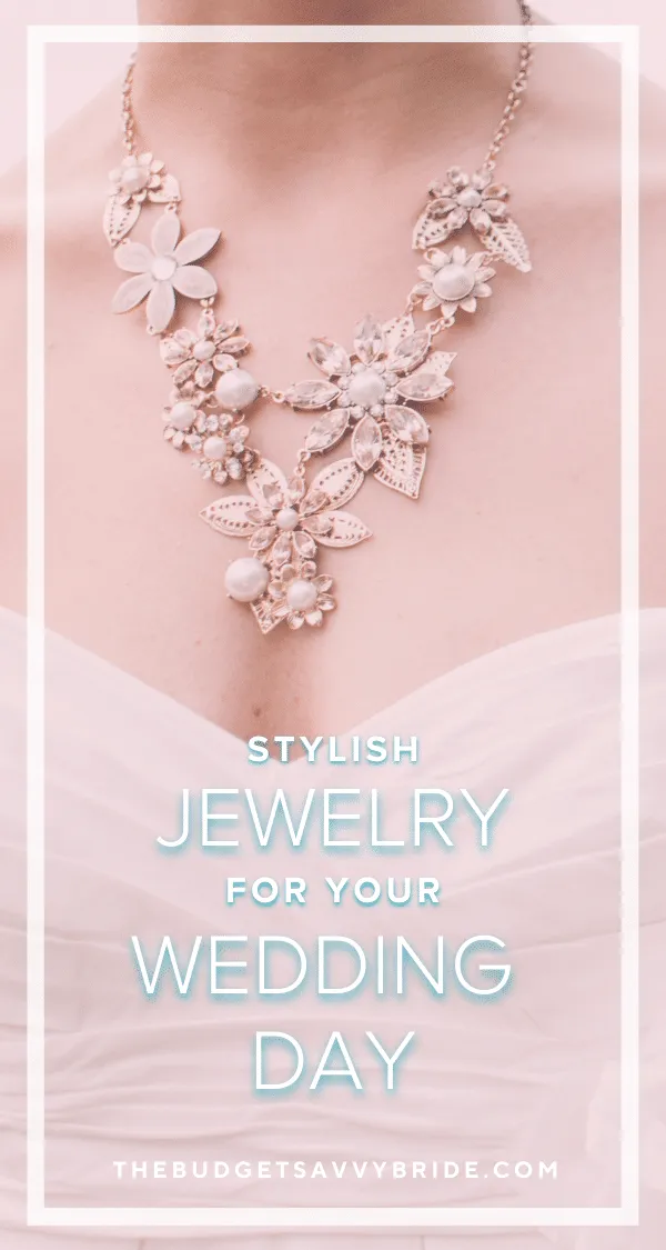 Looking for beautiful wedding jewelry on a budget? Check out these resources for wedding accessories that won't break the bank!