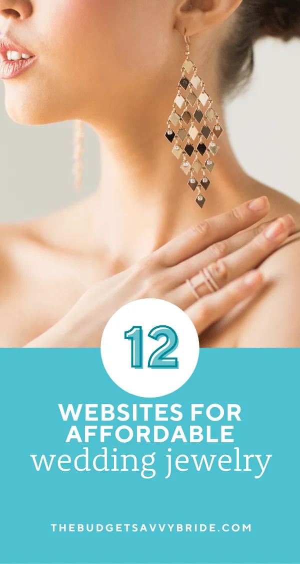 Looking for beautiful wedding jewelry on a budget? Check out these resources for wedding accessories that won't break the bank!