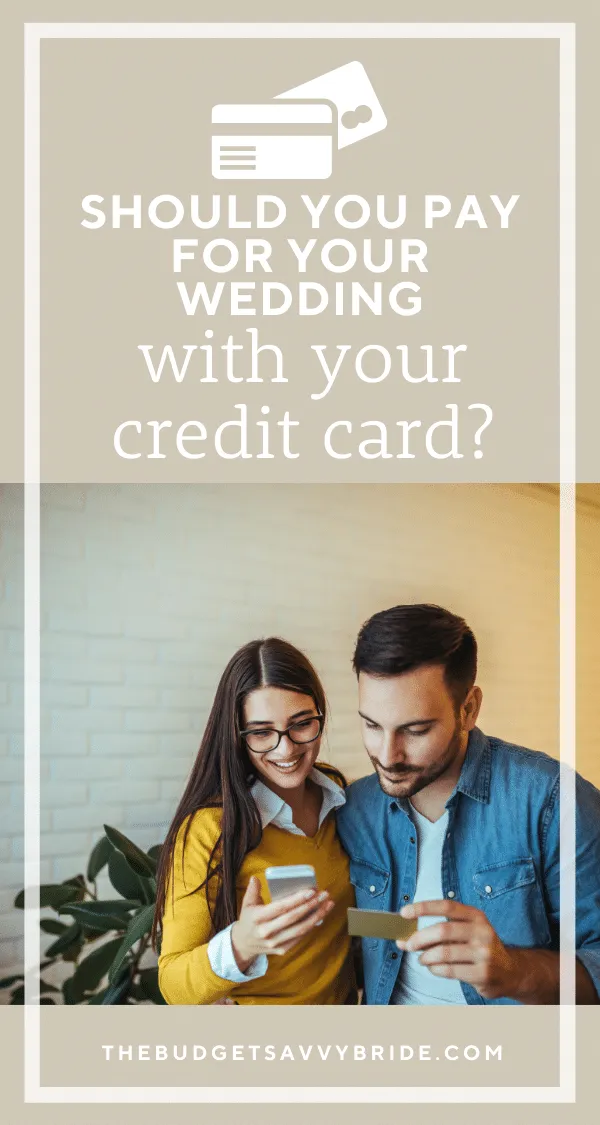 How are you planning to pay for your wedding? Let's explore the pros and cons of paying for your wedding expenses on a credit card.