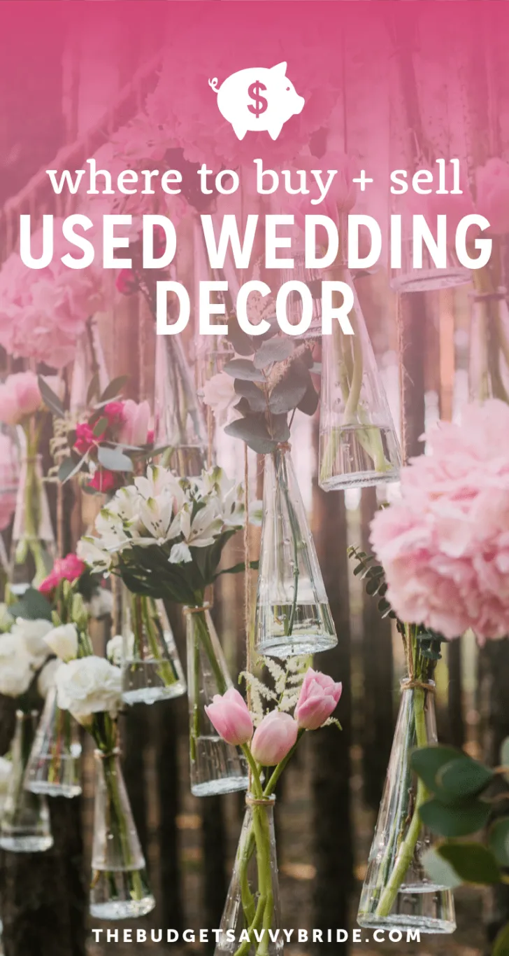 buy used wedding decorations